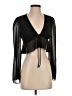 Shein 100% Polyester Black Cardigan Size S - photo 1