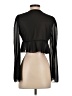 Shein 100% Polyester Black Cardigan Size S - photo 2