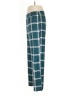 Soma Plaid Teal Casual Pants Size M - photo 5