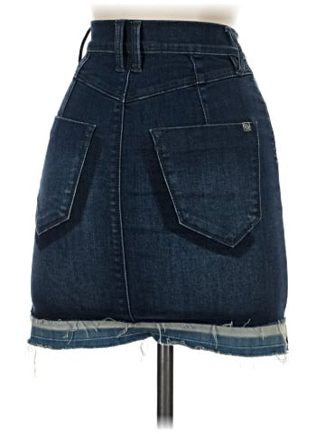 Bebe Denim Skirt (view 2)