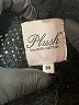 Plush 100% Polyester Black Sweater Vest Size M - photo 7