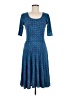 Lularoe Blue Casual Dress Size M - photo 1