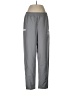Adidas 100% Polyester Solid Gray Track Pants Size M - photo 1