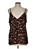 Shein 100% Polyester Brown Tank Top Size L - photo 1