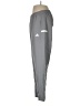 Adidas 100% Polyester Solid Gray Track Pants Size M - photo 5