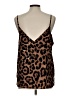 Shein 100% Polyester Brown Tank Top Size L - photo 2