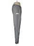 Adidas 100% Polyester Solid Gray Track Pants Size M - photo 4