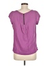 Zara Basic Purple Short Sleeve Blouse Size M - photo 2