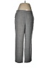 Chico's Houndstooth Gray Dress Pants Size Med (1) - photo 1