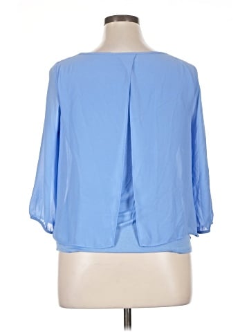 Iz Byer 3/4 Sleeve Blouse (view 2)