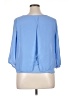 Iz Byer Blue 3/4 Sleeve Blouse Size XL - photo 2