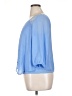 Iz Byer Blue 3/4 Sleeve Blouse Size XL - photo 5