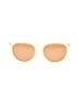 Assorted Brands Tan Yellow Sunglasses One size - photo 2