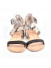 Dolce Vita 100% Leather Animal Print Silver Sandals Size 8 - photo 2
