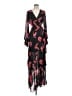 Hutch 100% Polyester Hearts Black Cocktail Dress Size S - photo 1