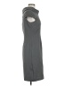 Darian 100% Polyester Solid Gray Casual Dress Size M (estimated) - photo 4