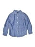 Janie and Jack Blue Long Sleeve Button-Down Shirt Size 3 - photo 1