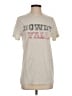 Assorted Brands Ivory Short Sleeve T-Shirt Size S - photo 1