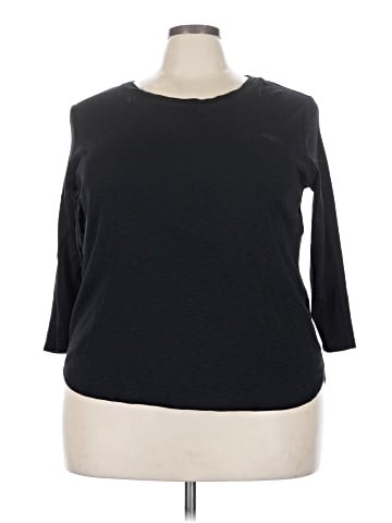 KIRKLAND Signature 3/4 Sleeve T-Shirt (view 1)