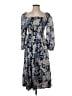 J.Crew 100% Linen Blue Casual Dress Size XS - photo 1