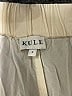 Kule 100% Rayon Ivory Casual Pants Size S - photo 7
