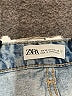 Zara Hearts Blue Jeans Size 2 - photo 4