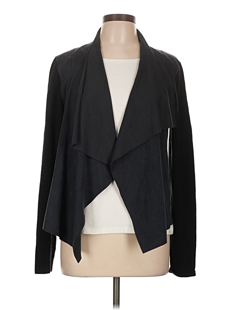 Pre-owned T Tahari Cardigan Sweater In Black