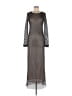 Uniq 100% Polyester Gray Cocktail Dress Size M - photo 1