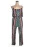 rue21 100% Rayon Paisley Teal Jumpsuit Size XL - photo 1