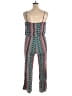 rue21 100% Rayon Paisley Teal Jumpsuit Size XL - photo 2