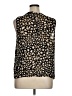 Apt. 9 100% Polyester Black Sleeveless Blouse Size XL - photo 2