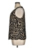 Apt. 9 100% Polyester Black Sleeveless Blouse Size XL - photo 5