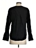 Everlane 100% Linen Black Long Sleeve Blouse Size 4 - photo 2