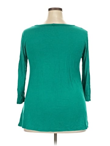 emerald 3/4 Sleeve Top (view 2)