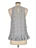 Parker 100% Silk Gray Sleeveless Silk Top Size M - photo 2
