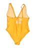 Unbranded Tweed Yellow One Piece Swimsuit Size 3X - photo 2