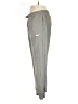 Nike Solid Gray Casual Pants Size M - photo 5