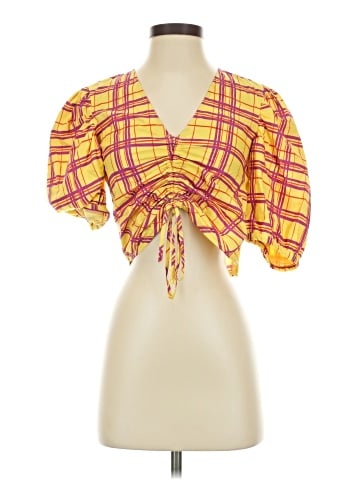 L'academie los angeles Short Sleeve Blouse (view 1)