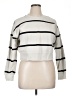 Unbranded Stripes White Turtleneck Sweater Size XL - photo 1