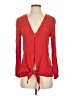Silence and Noise Red Long Sleeve Blouse Size S - photo 1
