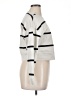 Unbranded Stripes White Turtleneck Sweater Size XL - photo 4