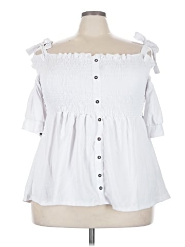Love Short Sleeve Blouse (view 1)
