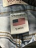 Vibrant M.I.U Hearts Blue Jeans Size 24 waist - photo 7