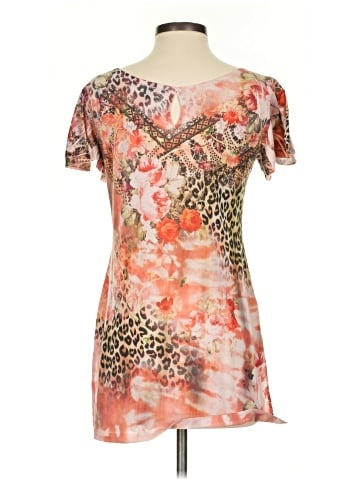 Bleu Short Sleeve Blouse (view 2)