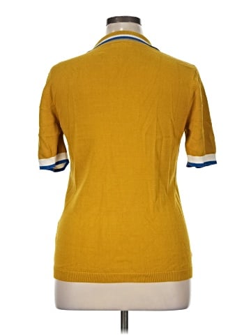 Eva Mendes by New York & Company Short Sleeve Polo (view 2)