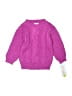 Cat & Jack 100% Polyester Purple Pullover Sweater 9-12 MO / 12 MO - photo 1