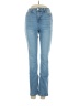 Time and Tru Hearts Blue Jeans Size 2 - photo 1