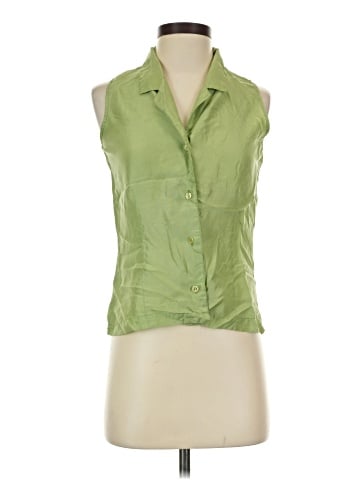 The Limited Sleeveless Button-Down Shirt (view 1)