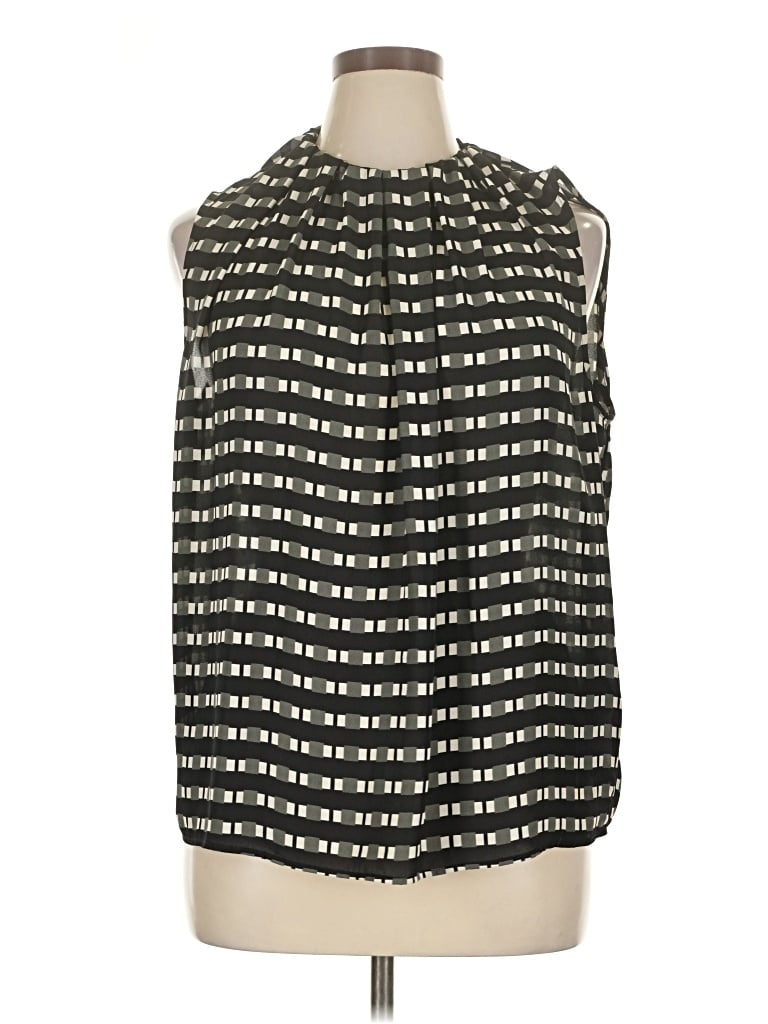 Pre-owned Joe Fresh Sleeveless Blouse In Black