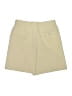 Haley 100% Polyester Solid Ivory Khaki Shorts Size 14 - photo 2